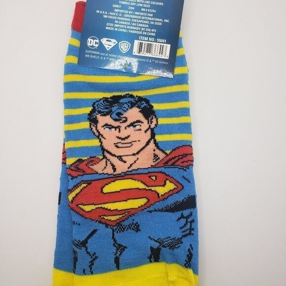 Dc COMIC Superman Ankle Socks - Picture 2 of 4
